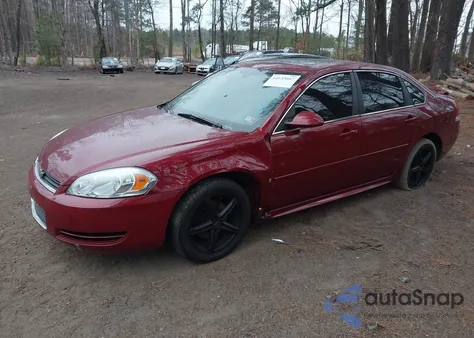 2009 Chevrolet Impala Lt из США, поврежденный, VIN 2G1WT57N791281353